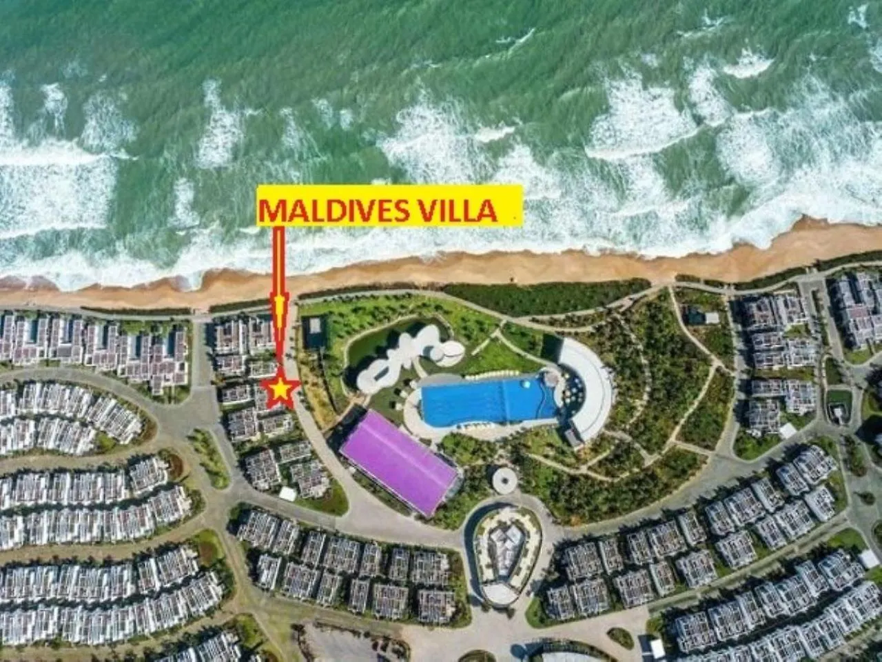 Oceanami Private Beach Villa Homestay - Long Hai Vung Tau